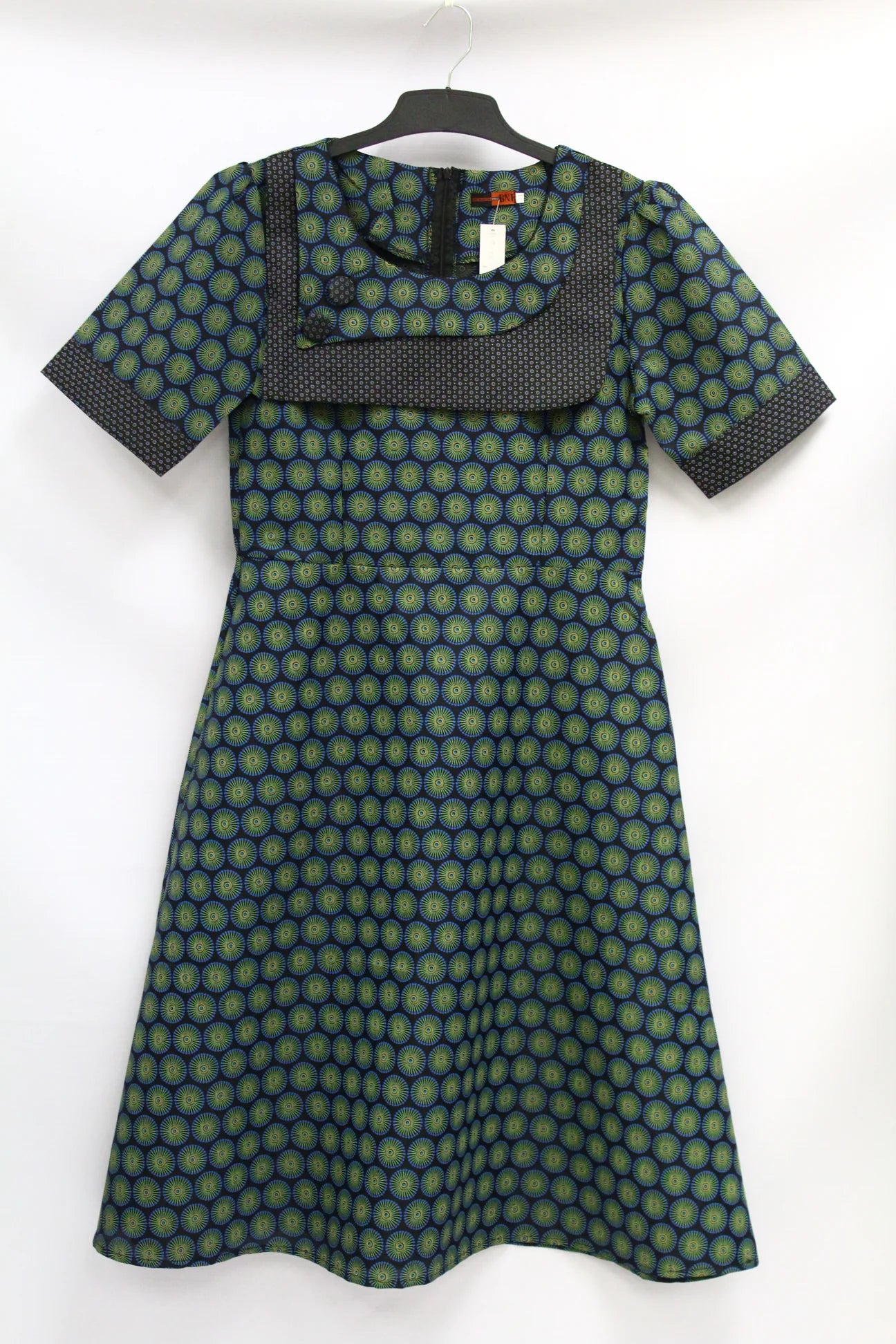 3pc Dress with Belt and Doek